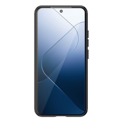 Xiaomi 14 „Carbon“ kieto silikono TPU juodas dėklas - nugarėlė | Priedai.lt