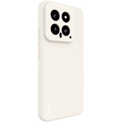 Xiaomi 14 „Imak“ kieto silikono TPU smėlio spalvos dėklas - nugarėlė | Priedai.lt