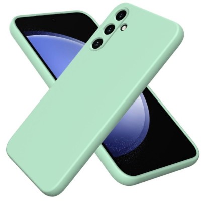 Samsung Galaxy A35 5G (SM-A356E) Shell kieto silikono (TPU) dėklas žalias - nugarėlė | Priedai.lt