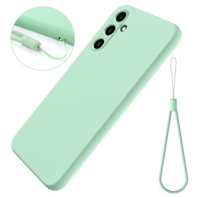 Samsung Galaxy A35 5G (SM-A356E) Shell kieto silikono (TPU) dėklas žalias - nugarėlė | Priedai.lt