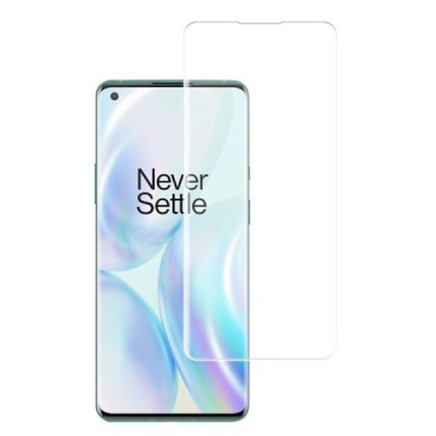 OnePlus 8 Pro „Amorus“ UV Liquid sustiprintos apsaugos skaidrus pilnai dengiantis apsauginis ekrano stiklas | Priedai.lt