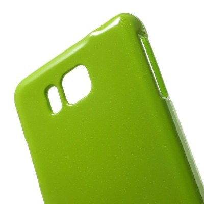 Samsung Galaxy Alpha G850 Mercury žalias kieto silikono tpu dėklas - nugarėlė / Priedai.lt