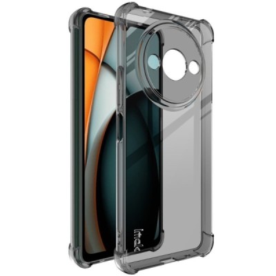 Xiaomi Redmi A3 (Poco C61) Imak sustiprintos apsaugos kieto silikono TPU pilkas dėklas - nugarėlė | Priedai.lt