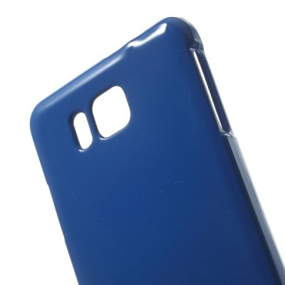 Samsung Galaxy Alpha G850 Mercury tamsiai mėlynas kieto silikono tpu dėklas - nugarėlė / Priedai.lt