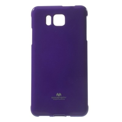 Samsung Galaxy Alpha G850 Mercury violetinis kieto silikono tpu dėklas - nugarėlė / Priedai.lt