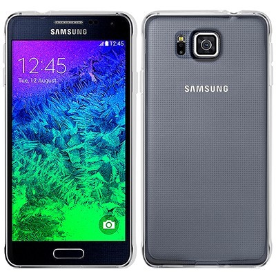 Samsung Galaxy Alpha G850 palstikinis skaidrus (permatomas) dėklas - nugarėlė / Priedai.lt