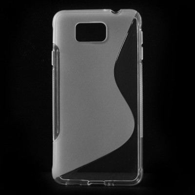 Samsung Galaxy Alpha G850 kieto silikono TPU skaidrus permatomas dėklas - nugarėlė / Priedai.lt