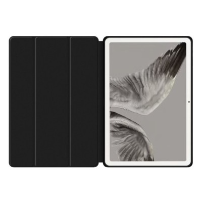 Google Pixel Tablet flip-up black leather case (folding) | Priedai.lt