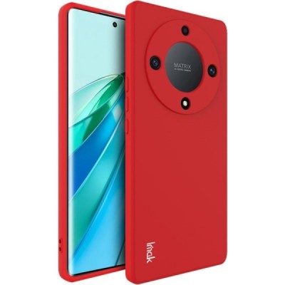 Huawei Honor Magic 5 Lite (Honor X9a) „Imak“ hard silicone TPU black case - red | Priedai.lt