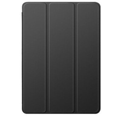 Lenovo Tab M11 (Xiaoxin Pad 11 2024) „Deluxe“ flip-up black leather case - booklet | Priedai.lt