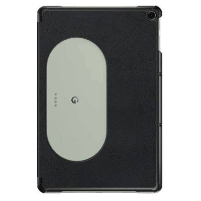 Google Pixel Tablet solid flip black leather case - booklet (foldable) | Priedai.lt