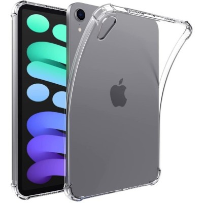 Apple iPad mini (2021, 6th generation) (for models: A2568) reinforced protection hard silicone TPU transparent case - back | Pri