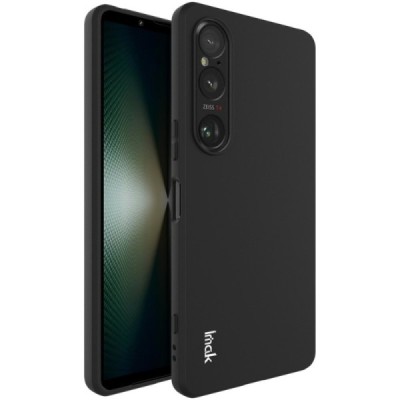 Sony Xperia 1 VI „Imak“ hard silicone TPU black case - back | Priedai.lt