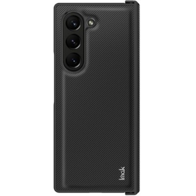 Samsung Galaxy Fold6 5G (SM-F956B) Imak Fiber black plastic case - back | Priedai.lt