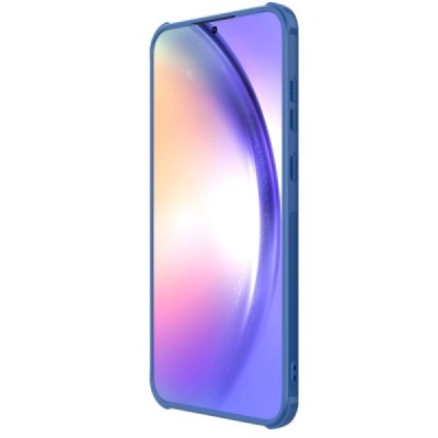 Samsung Galaxy A55 5G (SM-A556E) "Nillkin" Frosted Shield Pro blue case - cover | Priedai.lt