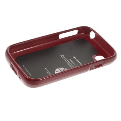 LG L40 D160 Mercury raudonas kieto silikono tpu dėklas - nugarėlė / Priedai.lt
