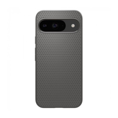 „Spigen“ Liquid Air Google Pixel 9 (Pixel 9 Pro) black hard silicone case | Priedai.lt