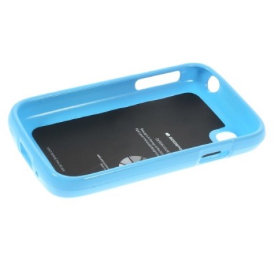 LG L40 D160 Mercury šviesiai mėlynas kieto silikono tpu dėklas - nugarėlė / Priedai.lt