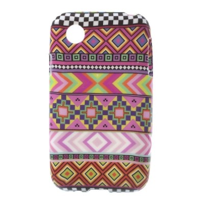 LG L40 D160 raštuotas margas silikoninis dėklas - nugarėlė / Priedai.lt