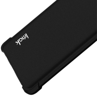 Google Pixel 9 (9 Pro) Imak reinforced protection hard silicone TPU black case - back | Priedai.lt
