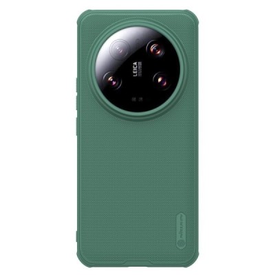Xiaomi 14 Ultra „Nillkin“ Frosted Shield Pro Magnetic green case, cover | Priedai.lt
