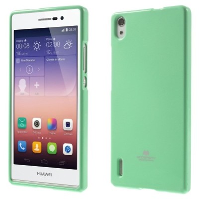 Huawei Ascend P7 Mercury mėtinis kieto silikono TPU dėklas - nugarėlė / Priedai.lt