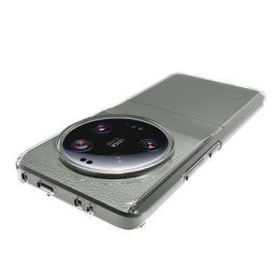 Xiaomi 13 Ultra hard silicone (TPU) clear, transparent case - cover | Priedai.lt