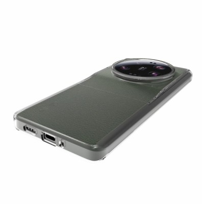 Xiaomi 13 Ultra hard silicone (TPU) clear, transparent case - cover | Priedai.lt