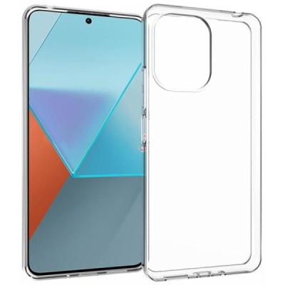 Xiaomi Redmi 13C, 13R 5G, Poco C65 4G, Poco M6 5G hard silicone (TPU) clear, transparent case - cover | Priedai.lt