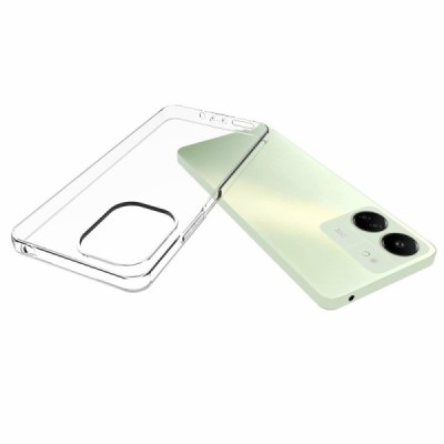 Xiaomi Redmi 13C, 13R 5G, Poco C65 4G, Poco M6 5G hard silicone (TPU) clear, transparent case - cover | Priedai.lt