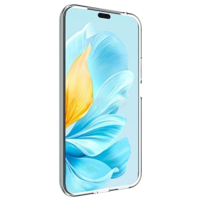 Honor 200 Lite hard silicone (TPU) clear, transparent case - cover | Priedai.lt