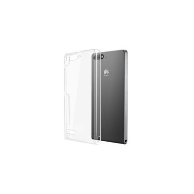 Huawei Ascend G6 plastikinis skaidrus (permatomas) dėklas - nugarėlė / Priedai.lt