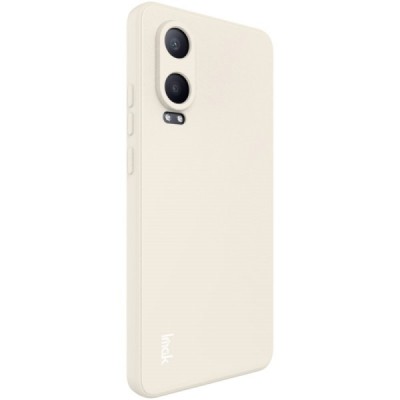 OnePlus Nord CE4 Lite 5G "Imak" hard silicone TPU black case - beige | Priedai.lt