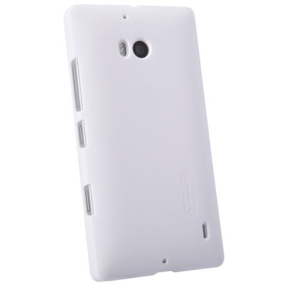 Nillkin Frosted Shield Nokia Lumia 930 baltas plastikinis dėklas + apsauginė ekrano plėvelė / Priedai.lt