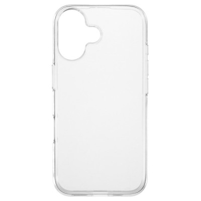 Apple iPhone 16 Plus hard silicone (TPU) clear, transparent case - cover | Priedai.lt