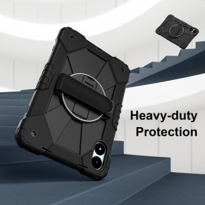 Xiaomi Redmi Pad Pro (Poco Pad) reinforced protection (360°) black kickstand case cover | Priedai.lt