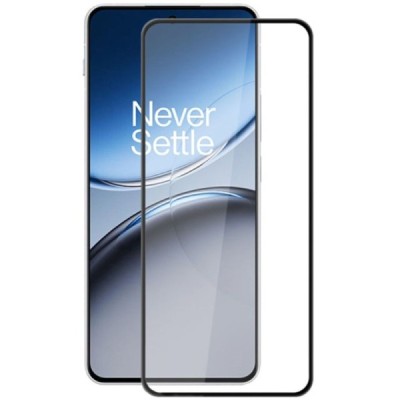 OnePlus Nord 3 "Mocolo" 2.5D 9H Tempered reinforced protection black full coverage protective screen glass 0.26 mm | Priedai.lt