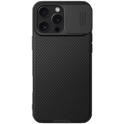 Apple iPhone 16 Pro "Nillkin" CamShield Pro Magnetic black case, cover | Priedai.lt
