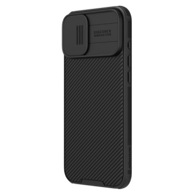 Apple iPhone 16 "Nillkin" CamShield Pro Magnetic Black case, cover | Priedai.lt
