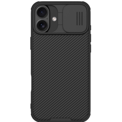 Apple iPhone 16 Plus "Nillkin" CamShield Pro Magnetic Black case, cover | Priedai.lt