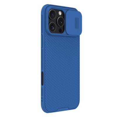 Apple iPhone 16 Pro Max "Nillkin" CamShield Pro Magnetic blue case, cover | Priedai.lt