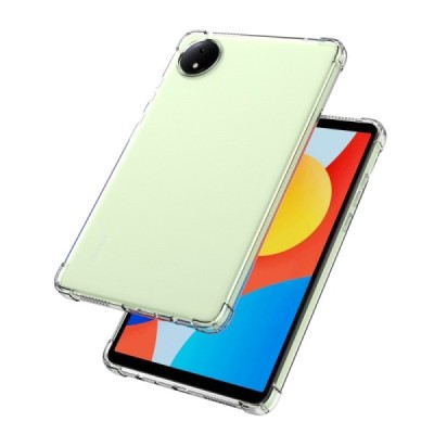 Xiaomi Redmi Pad SE 4G 8.7 reinforced protection hard silicone TPU transparent case - back | Priedai.lt