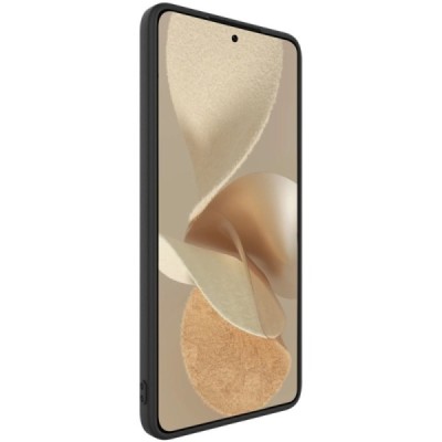 Xiaomi 14T Pro "Imak" hard silicone TPU black case - back | Priedai.lt