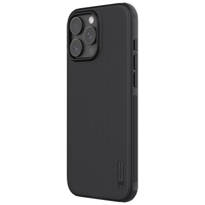 Apple iPhone 16 Pro Max  "Nillkin" Frosted Shield Pro Magnetic black case, cover | Priedai.lt