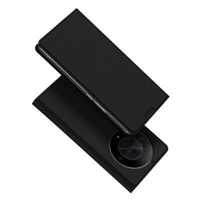 Huawei Honor Magic 6 Lite / X9b / X50 "Dux Ducis" Skin Flip Book Case Cover - black | Priedai.lt
