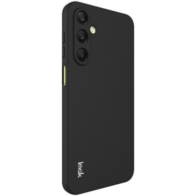 Samsung Galaxy A16 "Imak" hard silicone TPU black case - back | Priedai.lt