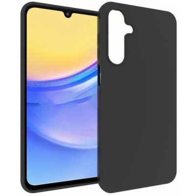 Samsung Galaxy A16 hard silicone (TPU) black case - cover | Priedai.lt