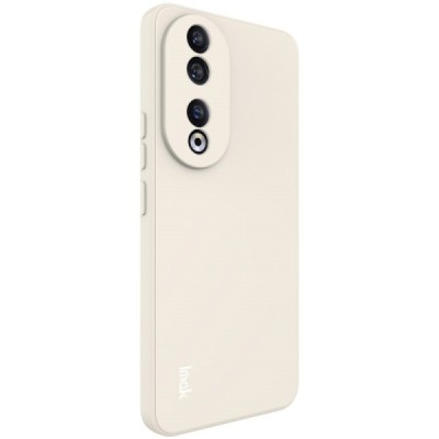Huawei Honor 90 „Imak“ kieto silikono TPU smėlio spalvos dėklas - nugarėlė | Priedai.lt