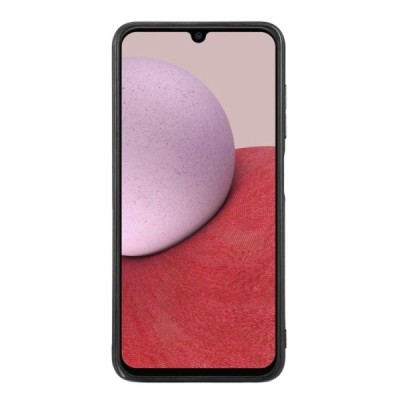 „Camouflage“ Pattern Samsung Galaxy A14 5G (SM-A146B, SM-A145F) mėlynas odinis dėklas | Priedai.lt