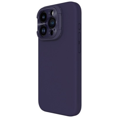 Apple iPhone 15 Pro „Nillkin“ Lenswing Magnetic violetinis dėklas, nugarėlė su kameros apsauga | Priedai.lt